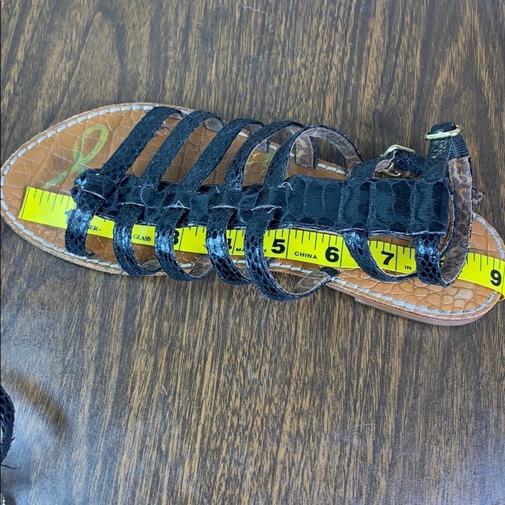 Sam Edelman Black Gladiator Sandals - Picture 5 of 5